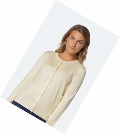 Ilse Jacobsen Sweatshirt Dame Gul | JIBNM3547