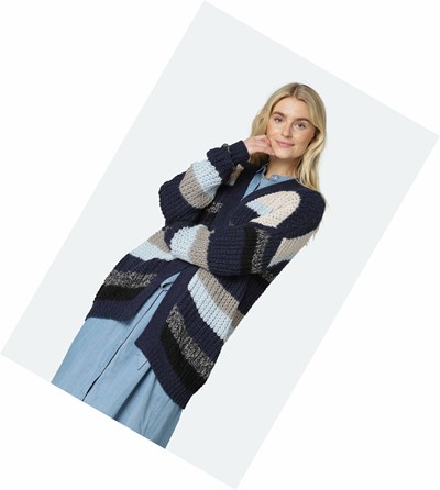 Ilse Jacobsen Sweatshirt Dame Mørke Indigo | DHEUG8326