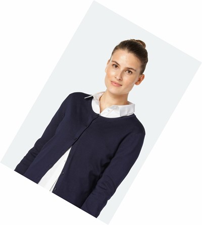 Ilse Jacobsen Sweatshirt Dame Mørke Indigo | MHXWS2967